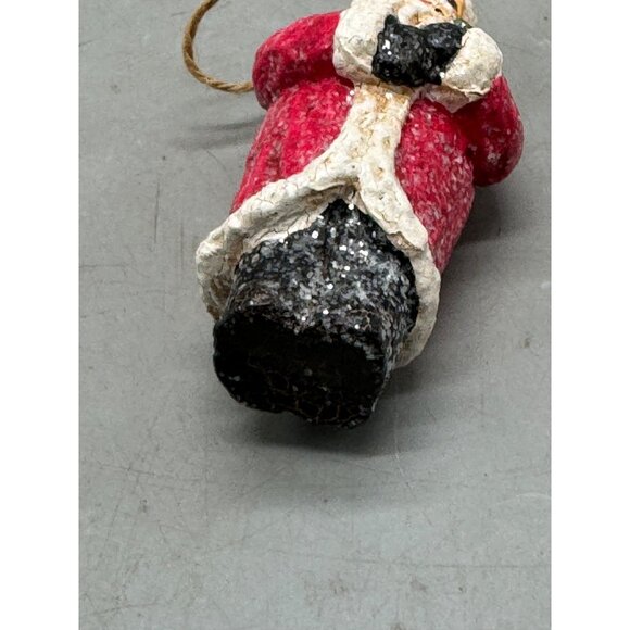 Vintage Santa Claus Christmas Ornament Figurine 4" Used READ - Picture 5 of 7